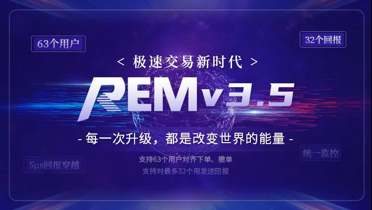 大升级！盛立REM期货柜台V3.5正式推出！